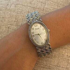 Silver vintage watch